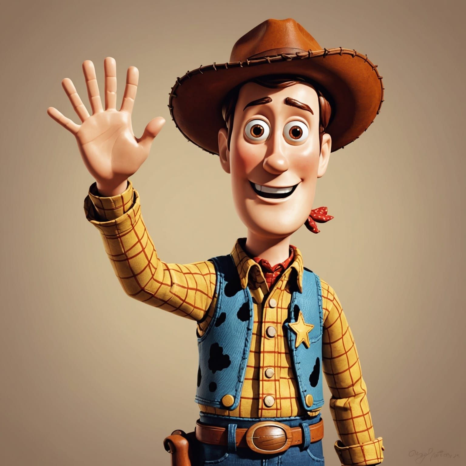 Woody Waving