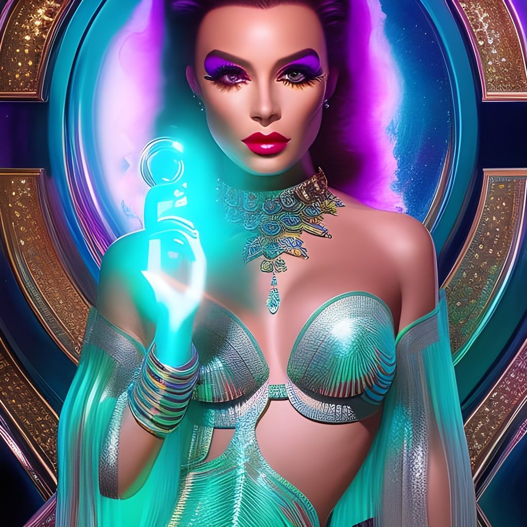 Space Dames Series: Aquamagicka The Healer