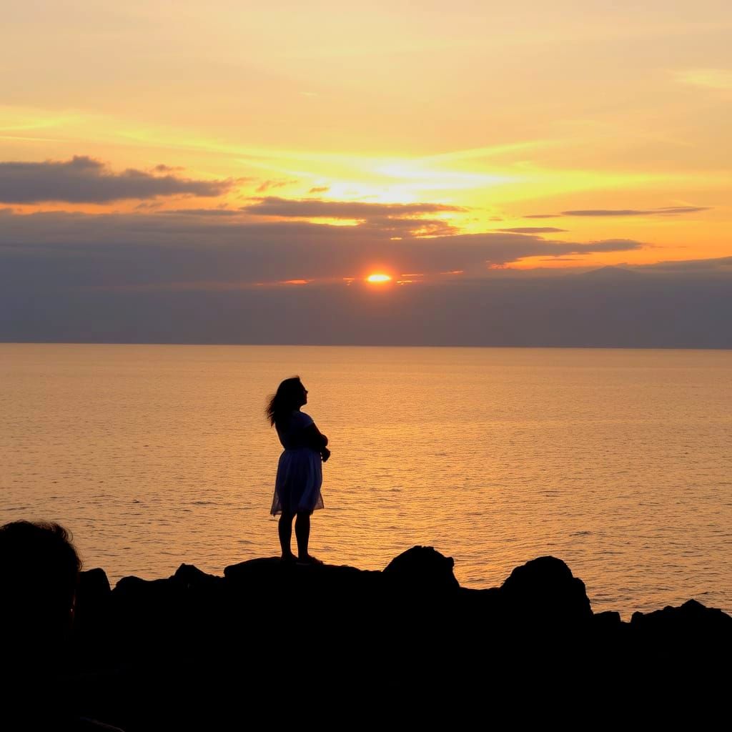 Surreal Landscape of Pure Happiness