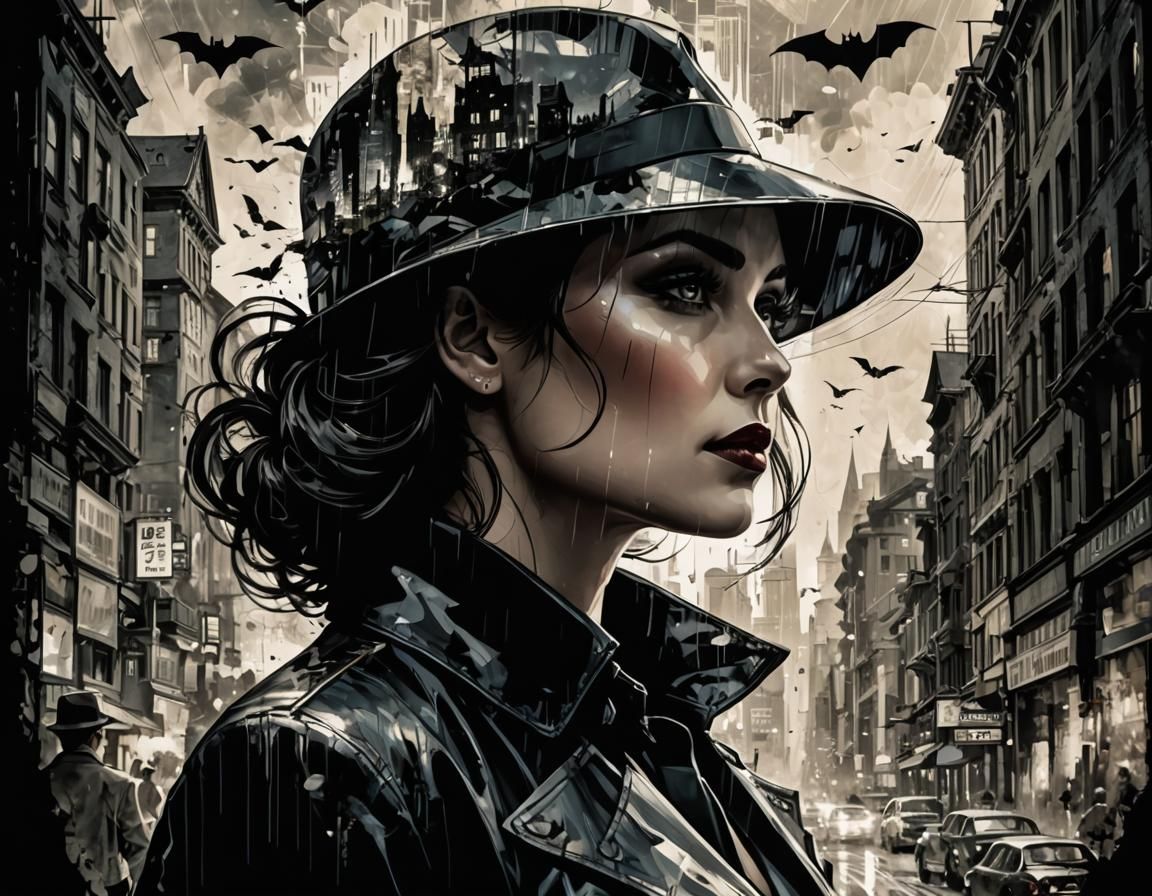 Female detective in the 1930s