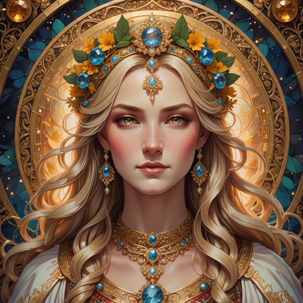 Eupraxia, Goddess of Success: A Stunning Portrait
