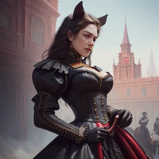 Victorian catwoman