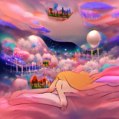 Surreal Dreamscape Generated by AI