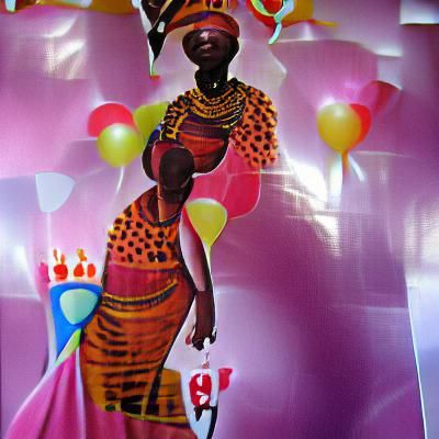 AI Generated Birthday Image