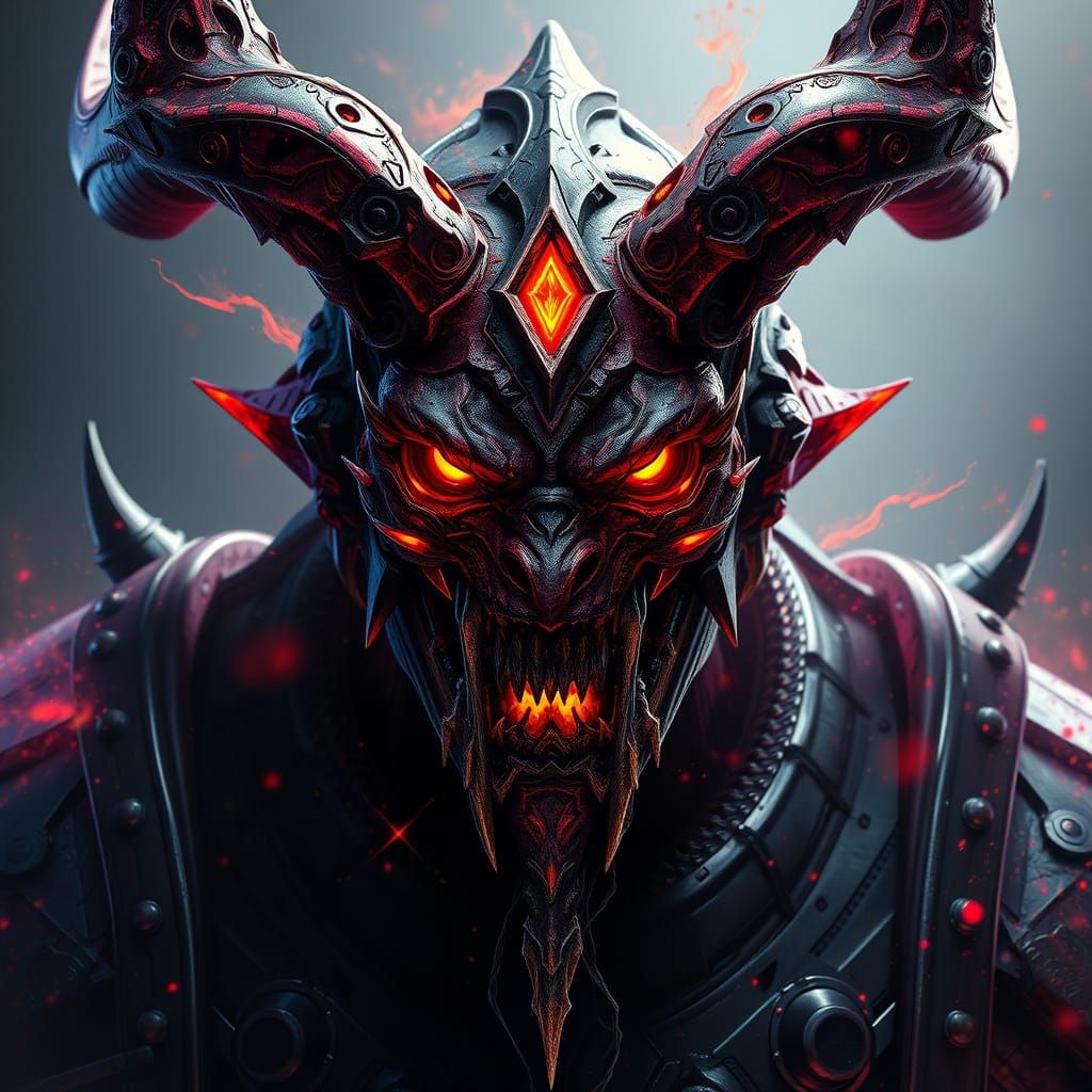 Space Demon in Triadic Colors