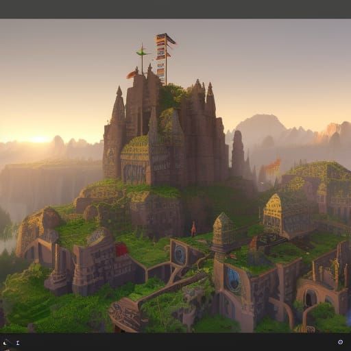 Detailed Roblox Matte Painting in Unreal Engine
