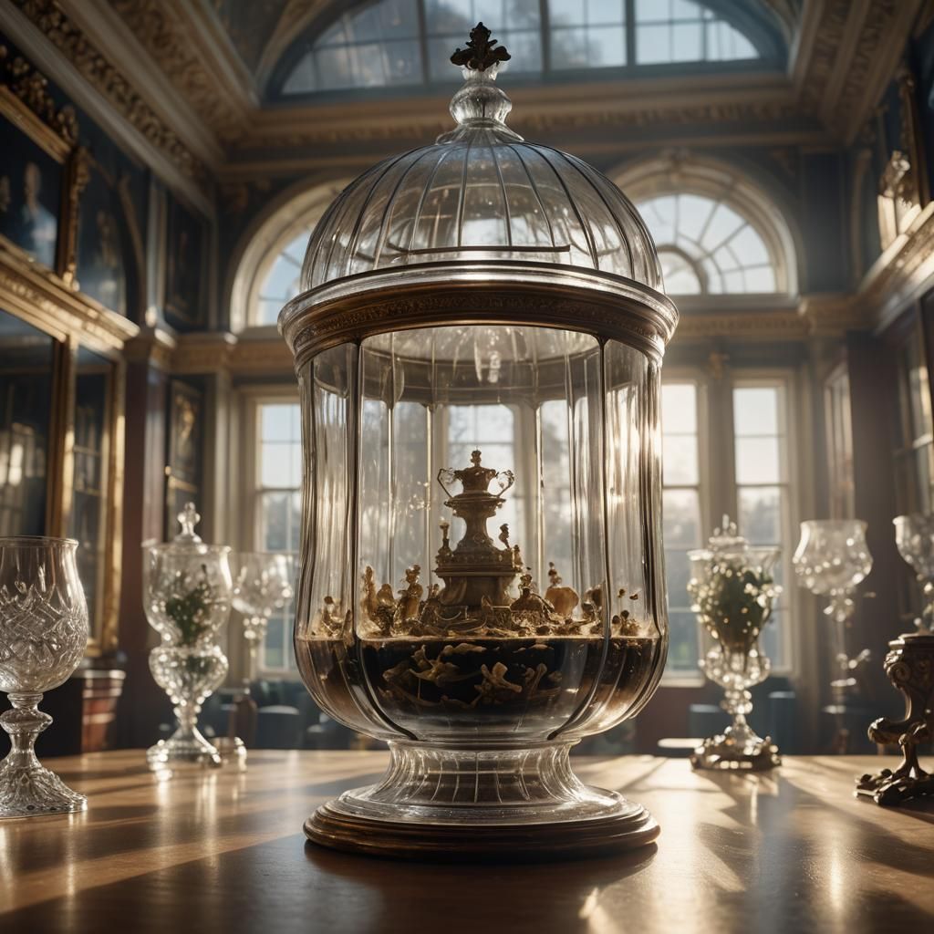 Kensington Palace in Glass: Photorealistic Interior