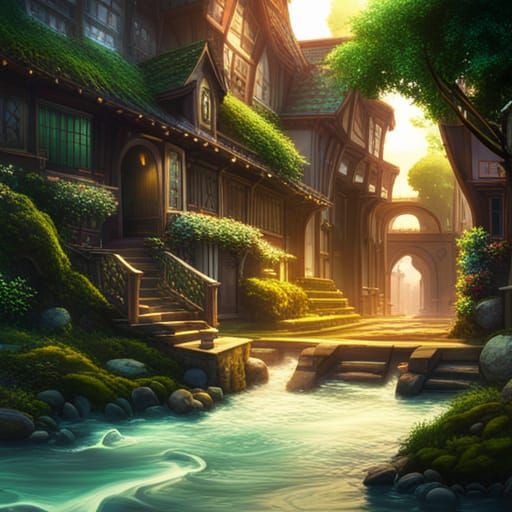 Colorful Static Anime Profile Picture in Matte Style