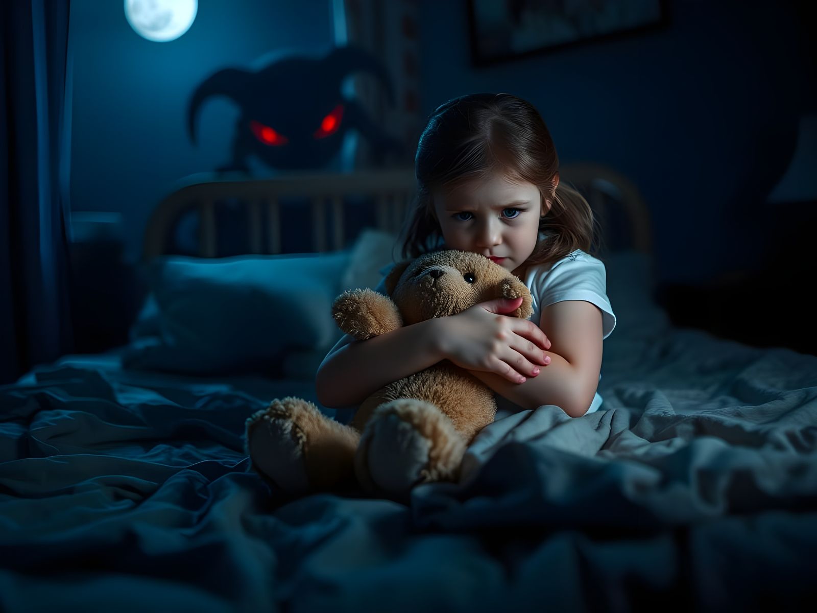 Terror in the Dark: A Young Girl's Nightmare