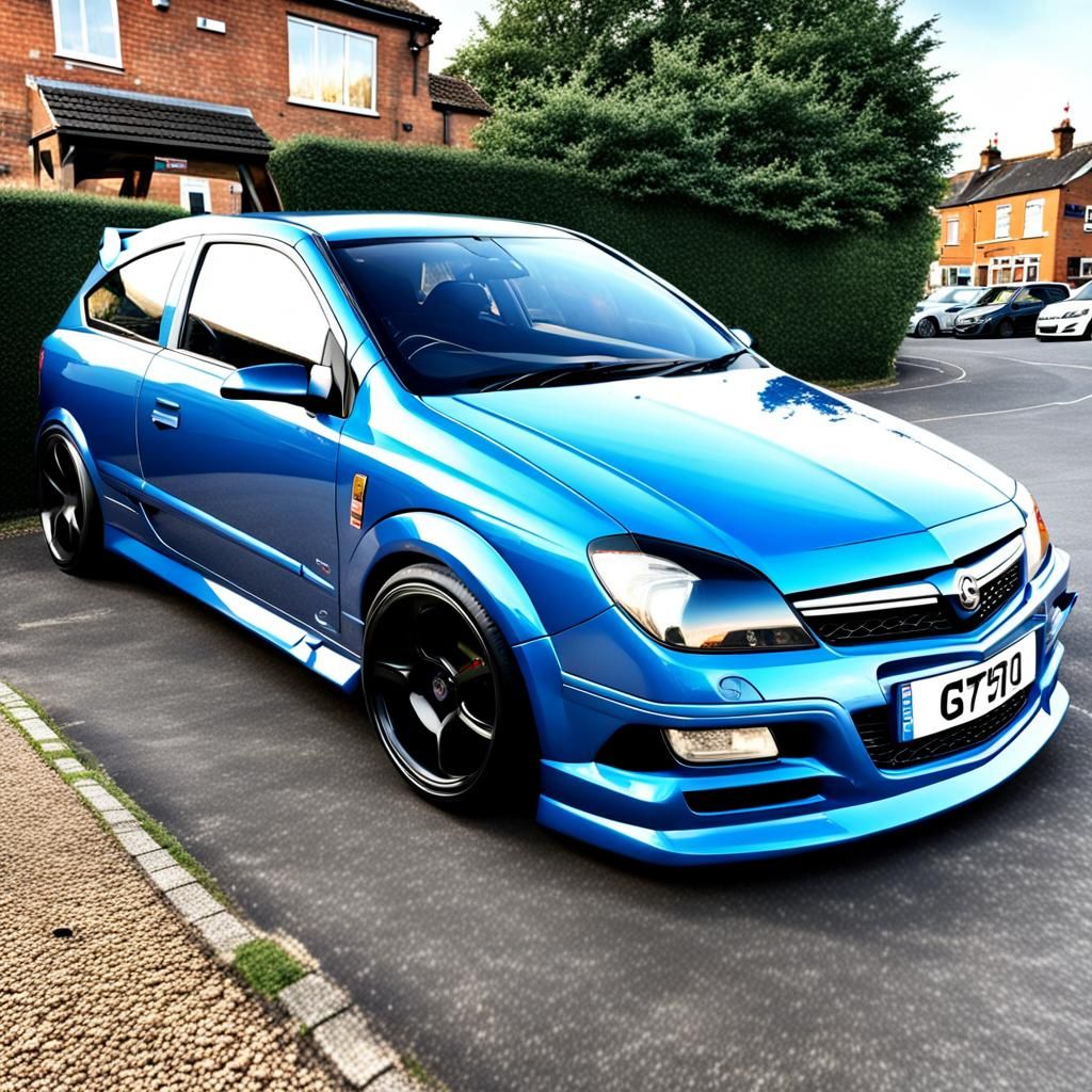 Tuned Vauxhall Astra GSI Turbo: Body Kit Edition