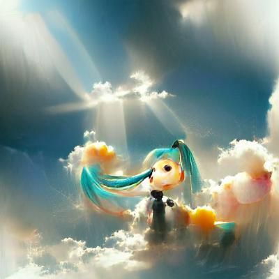 Hatsune Miku in Divine Sunshine
