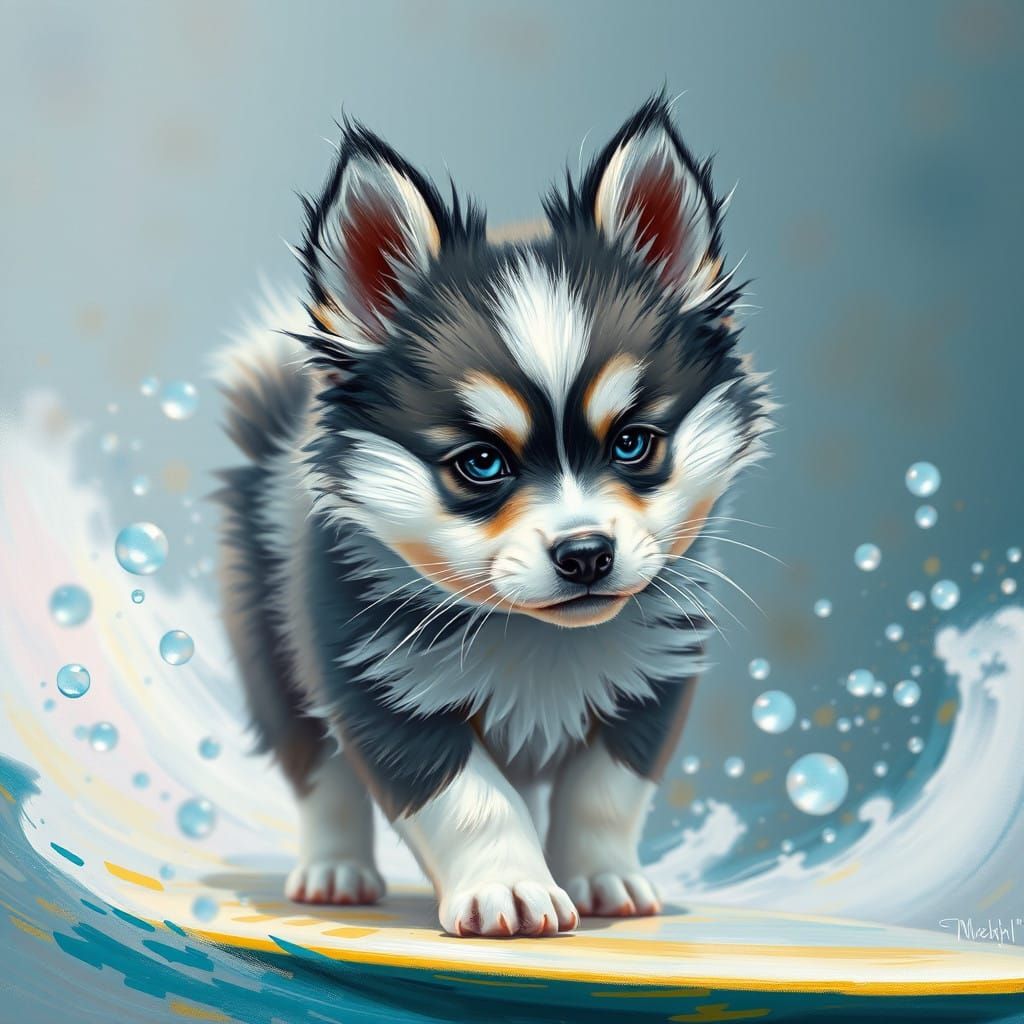 Surfing Pomsky