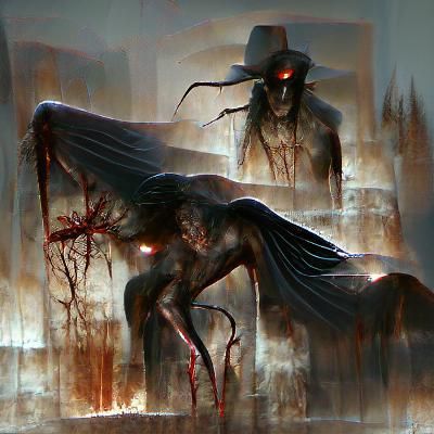 Sinister Nephilim Artwork in the Style of Rutkowski