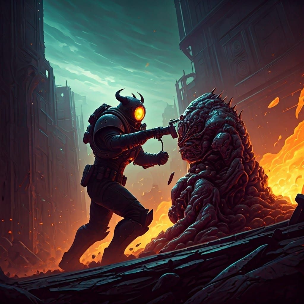 Sci-Fi Battle on a Ravaged Planet in Unreal Engine