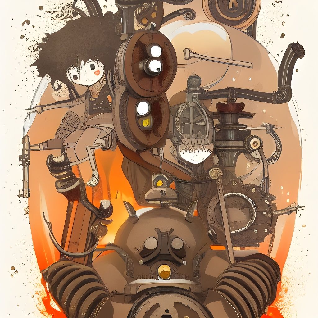 Ghibli-Style Steampunk Trumpets Fill Grail with Blood