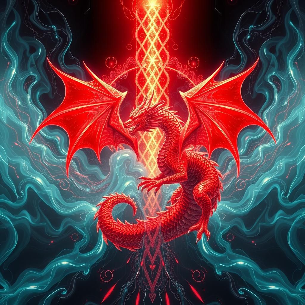 Intense Red Dragon in Quantum Equilibrium
