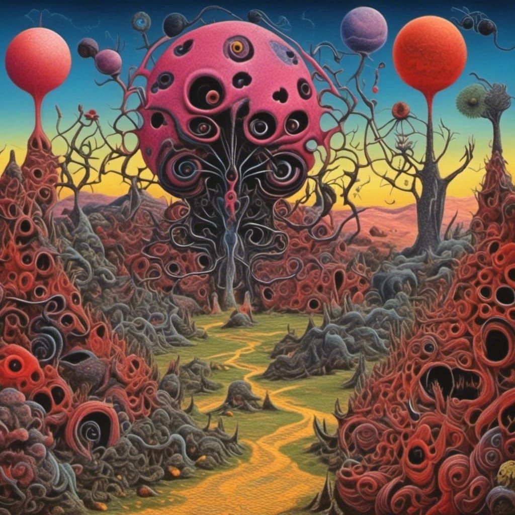 Surreal Cryptid Landscape in Taos, New Mexico