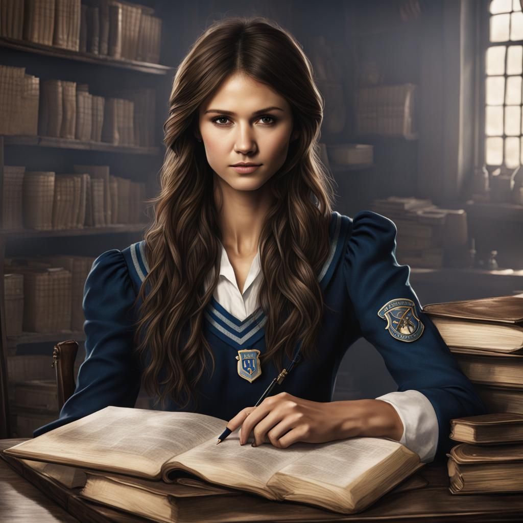 Nina Dobrev as Ravenclaw Student at Hogwarts