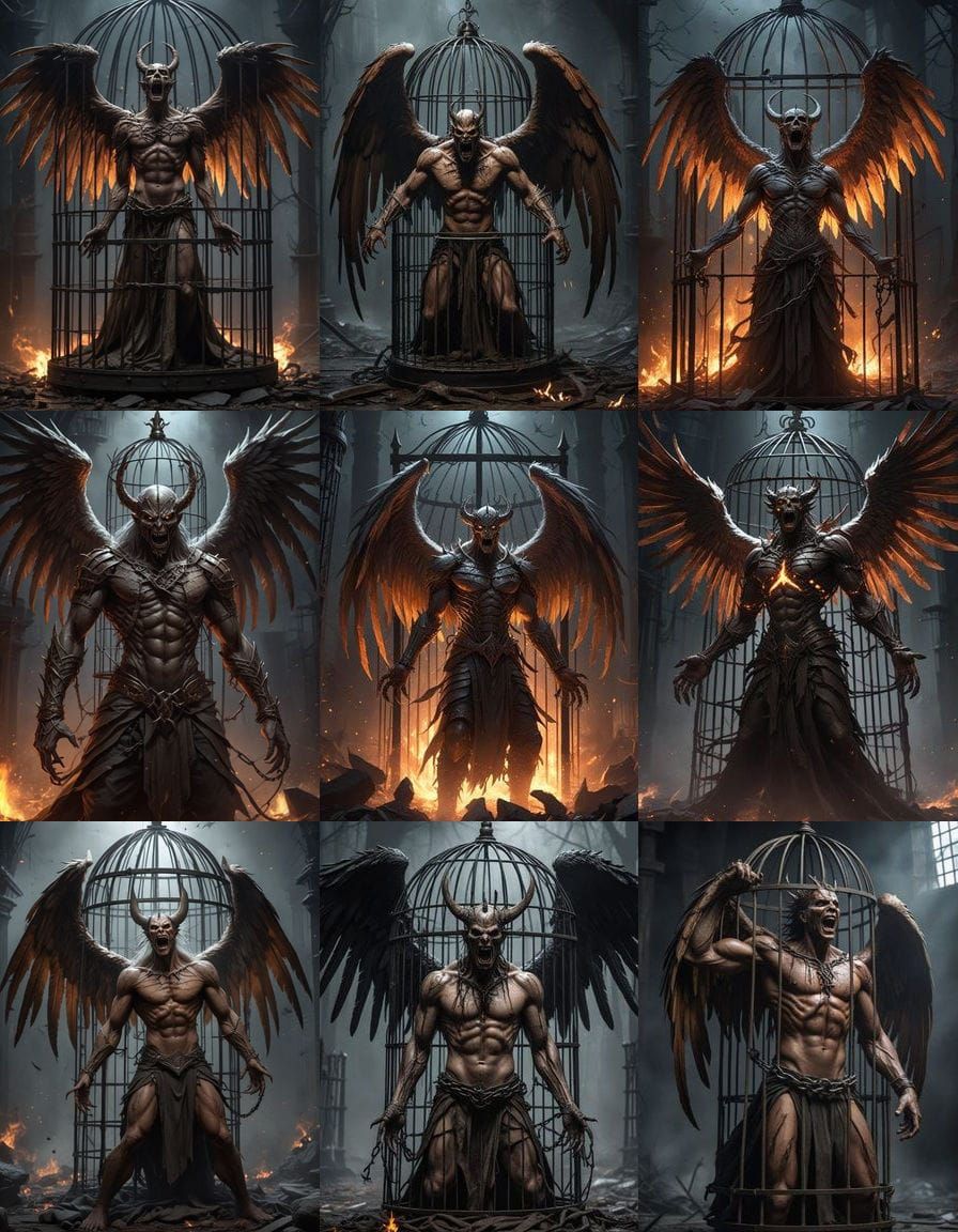 Demonic King Dances for Angelic Imprisonment in Tormented La...