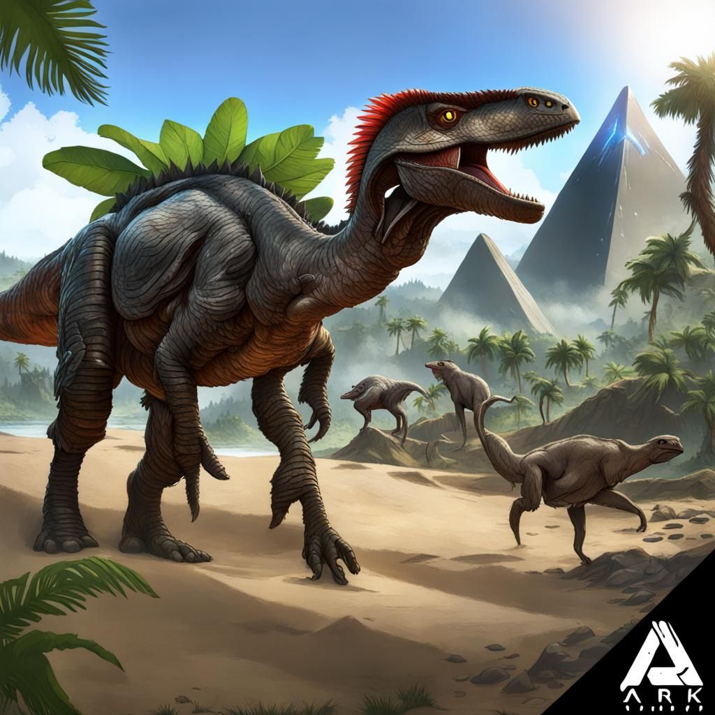 Ark Survival Evolved: An AI Interpretation