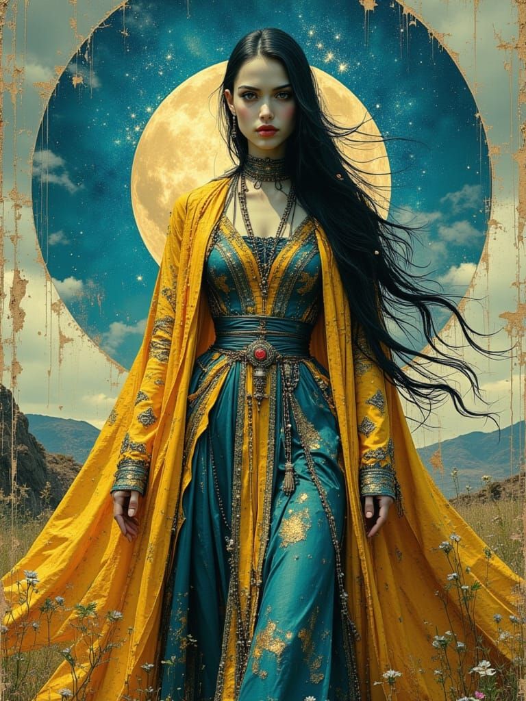 Goddess in Dark Portraiture