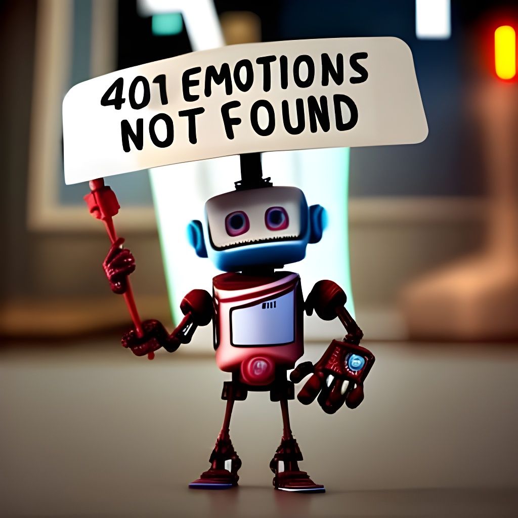 Minimalist Number Four Text Graphic