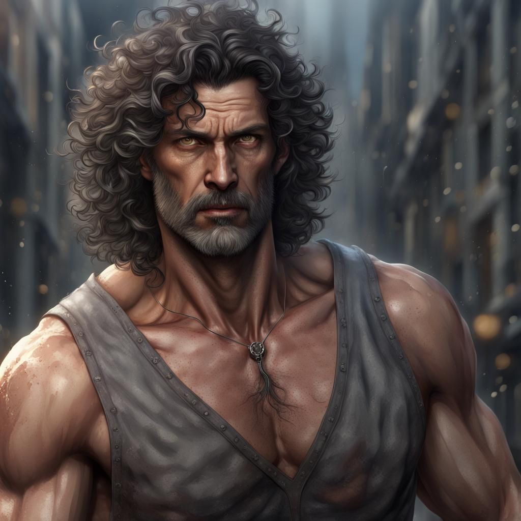 Sad, Drunk Man: Detailed Matte Painting in Unreal Engine