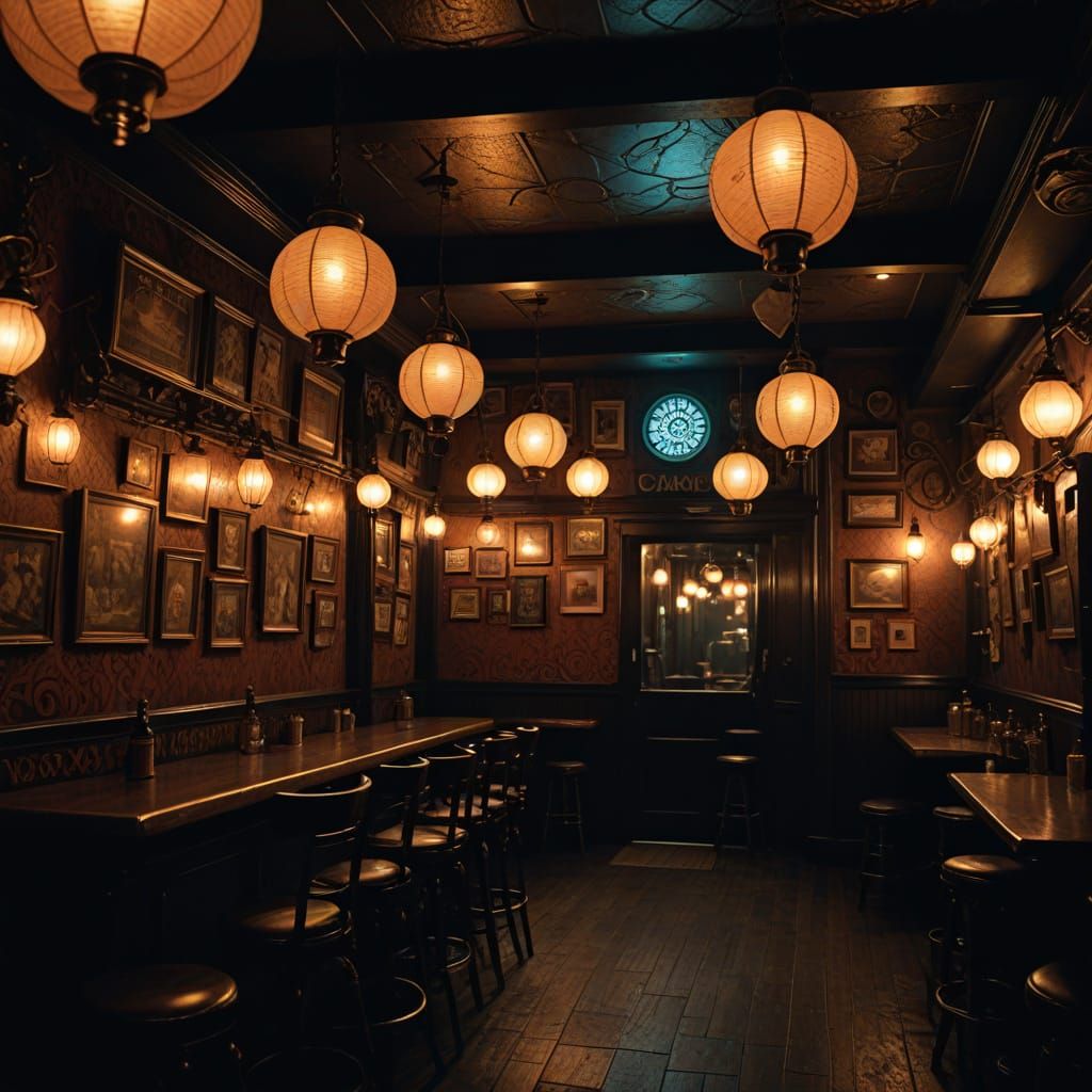 Fantasy Noir: The Pixie Pub Dive Bar