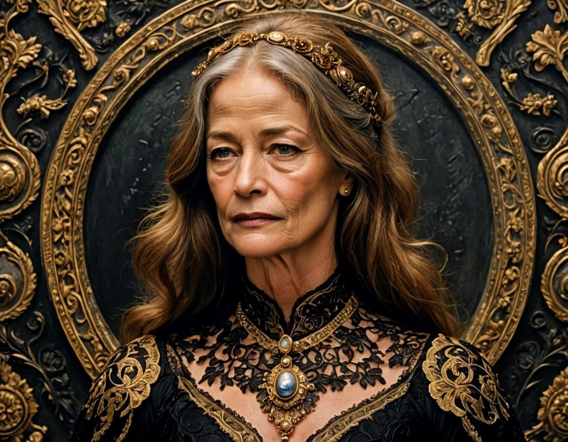Charlotte Rampling as Reverend Mother Gaius Helen Mohiam from Dune
