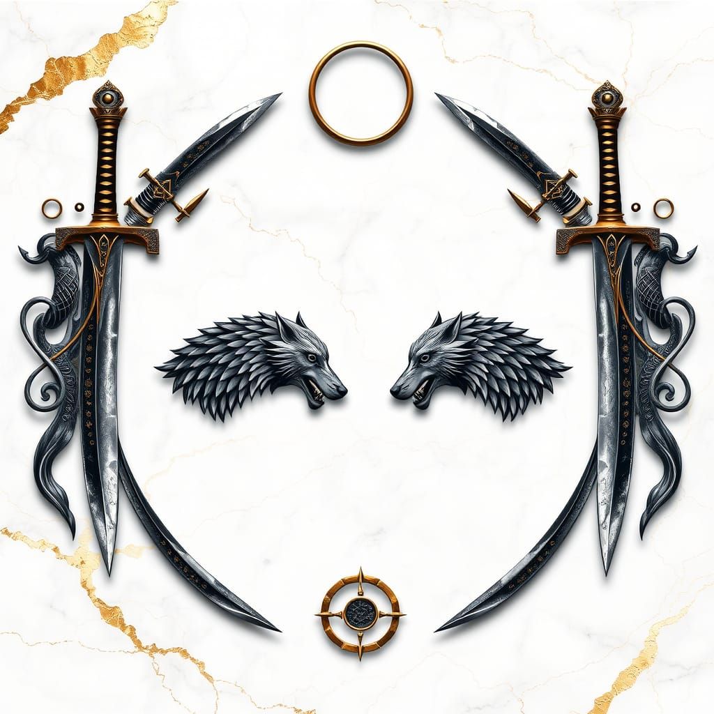 Surreal Frame Embodies Lunar Power with Metallic Elegance