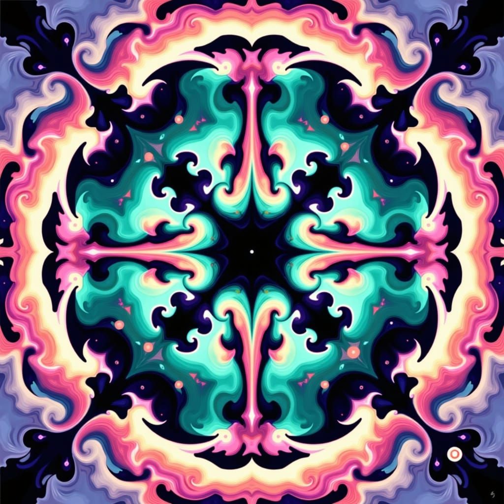 Couple Embracing Amidst Elemental Chaos