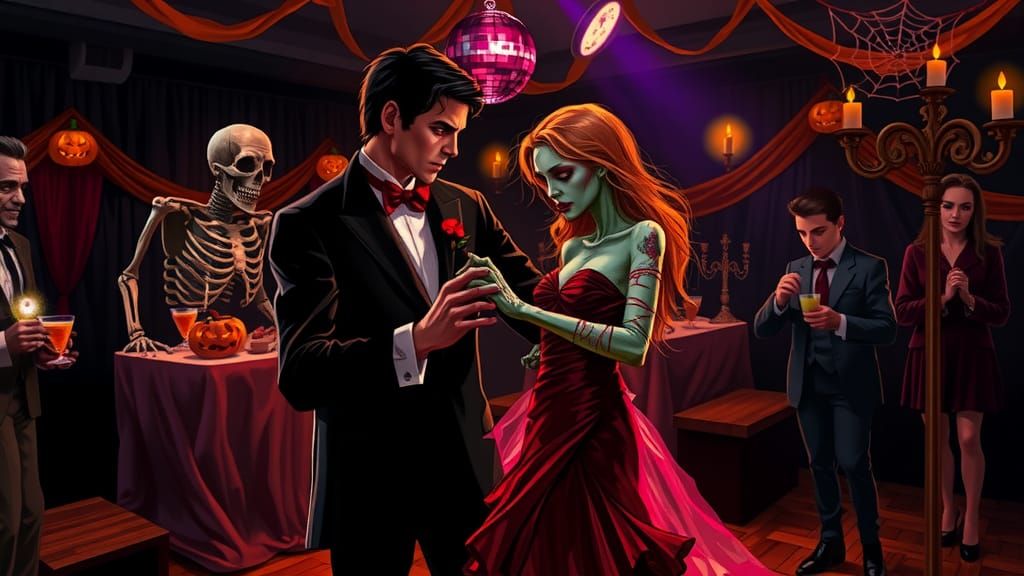 Vampire and Zombie Dance: A Gothic Halloween Ball