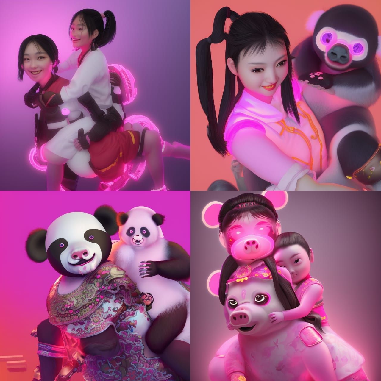 Ling Xiaoyu and Panda Scratchdraft Superfail 1.1