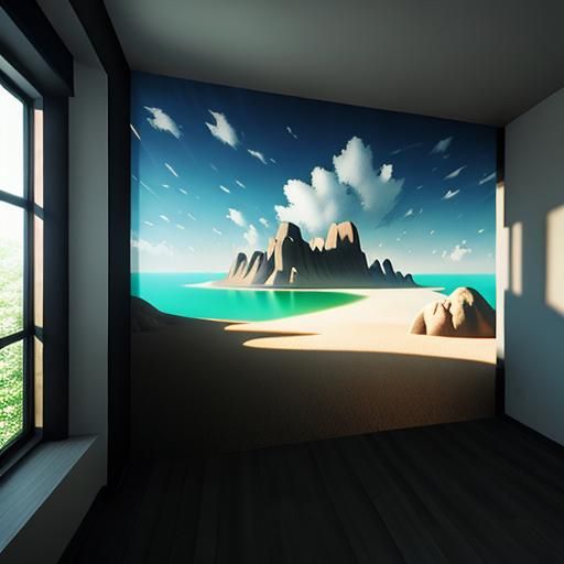Vray Surrealism in Dreamlike Abstraction