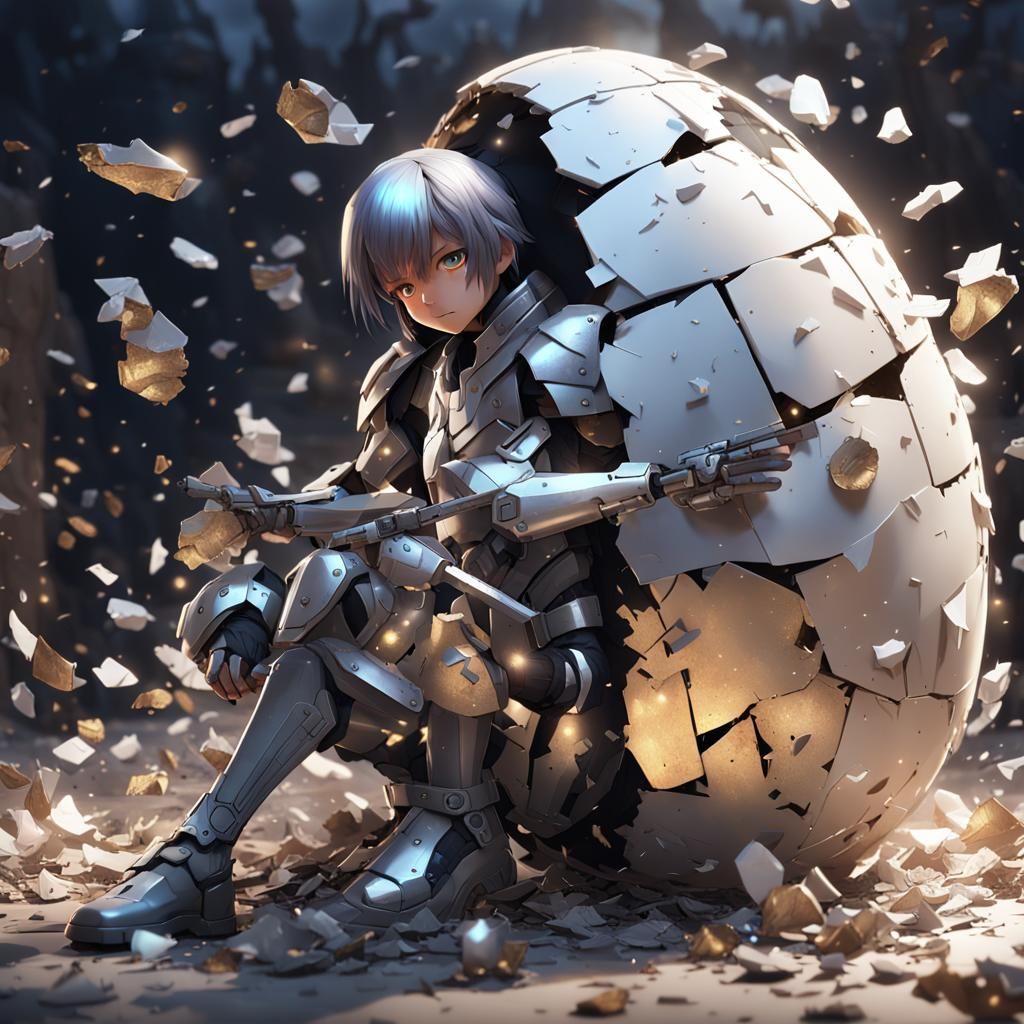 Battle Angel Emerges: 3D Anime Art