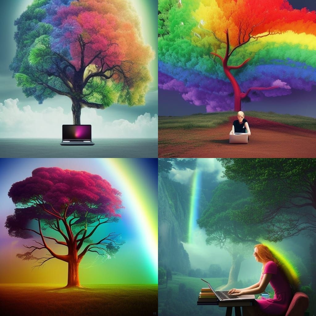Rainbow Tree of Knowledge and Life