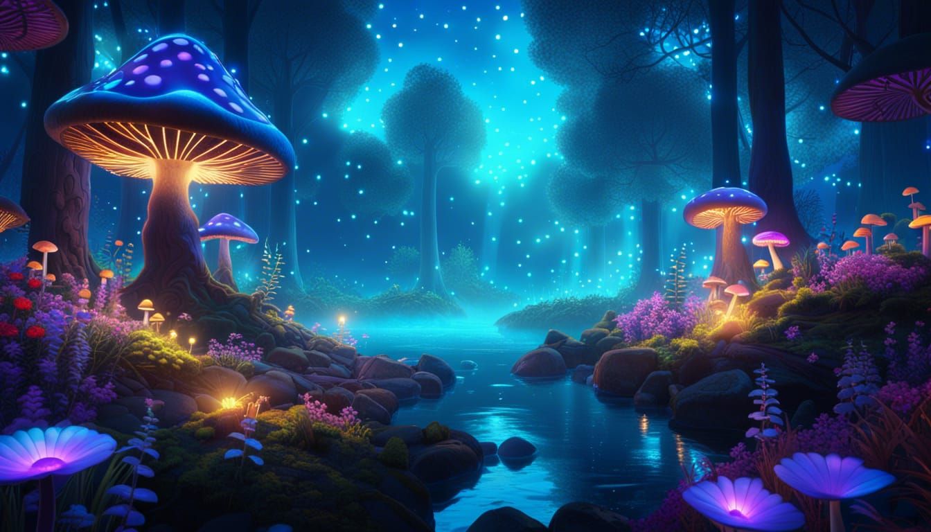 Fantasy forest "Myre"