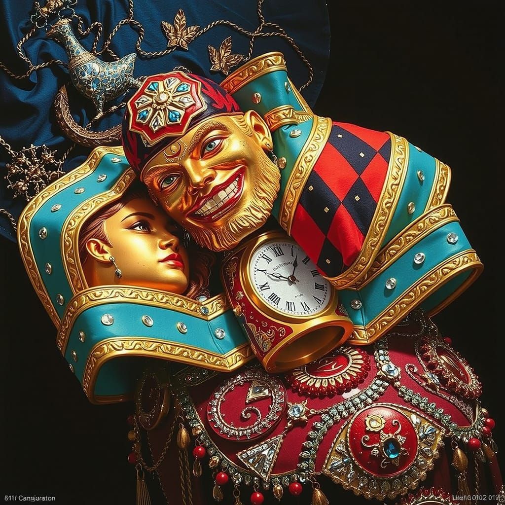 Vivid Masterpiece of Luxurious Opulence