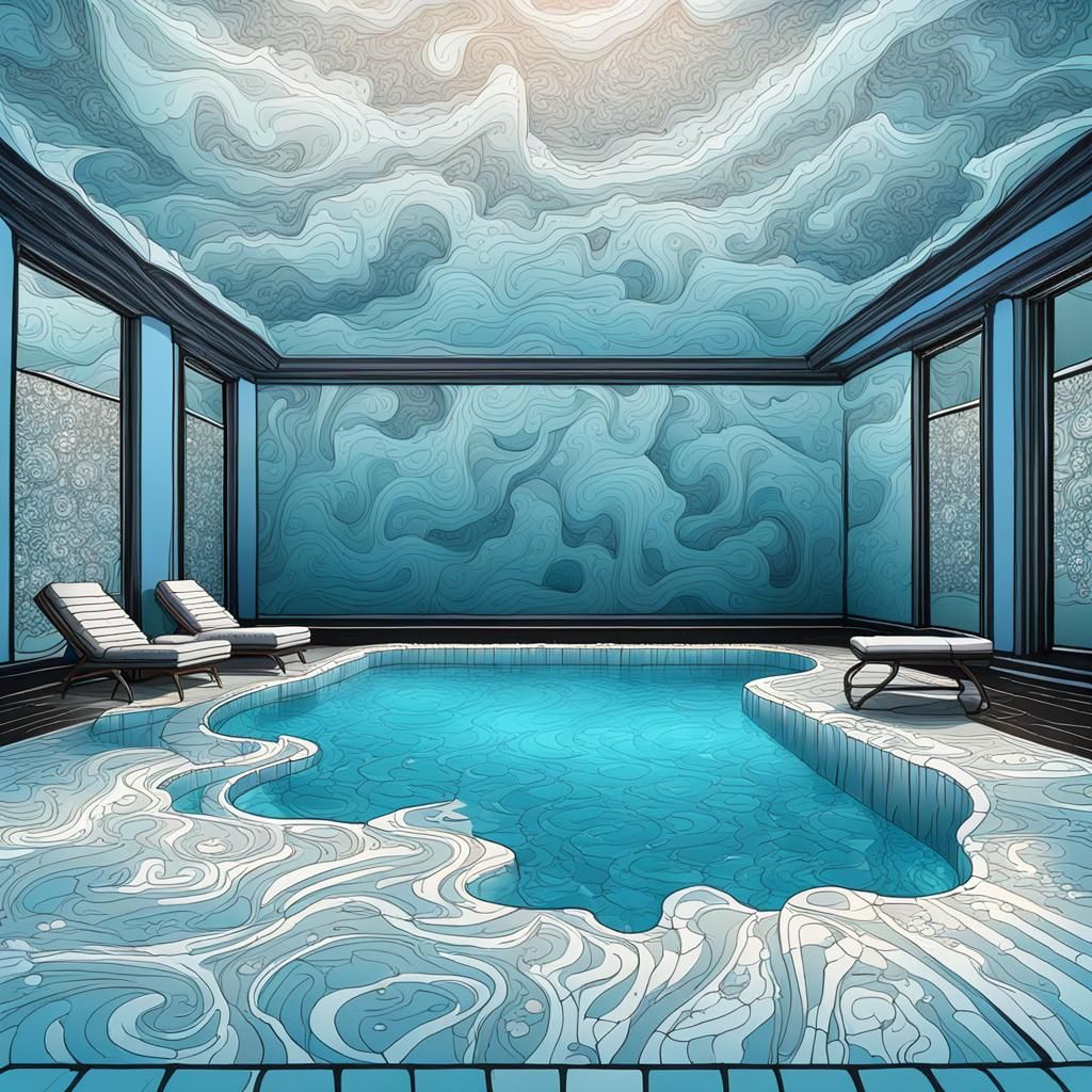 Icy Spring: Burning Car in Abandoned House