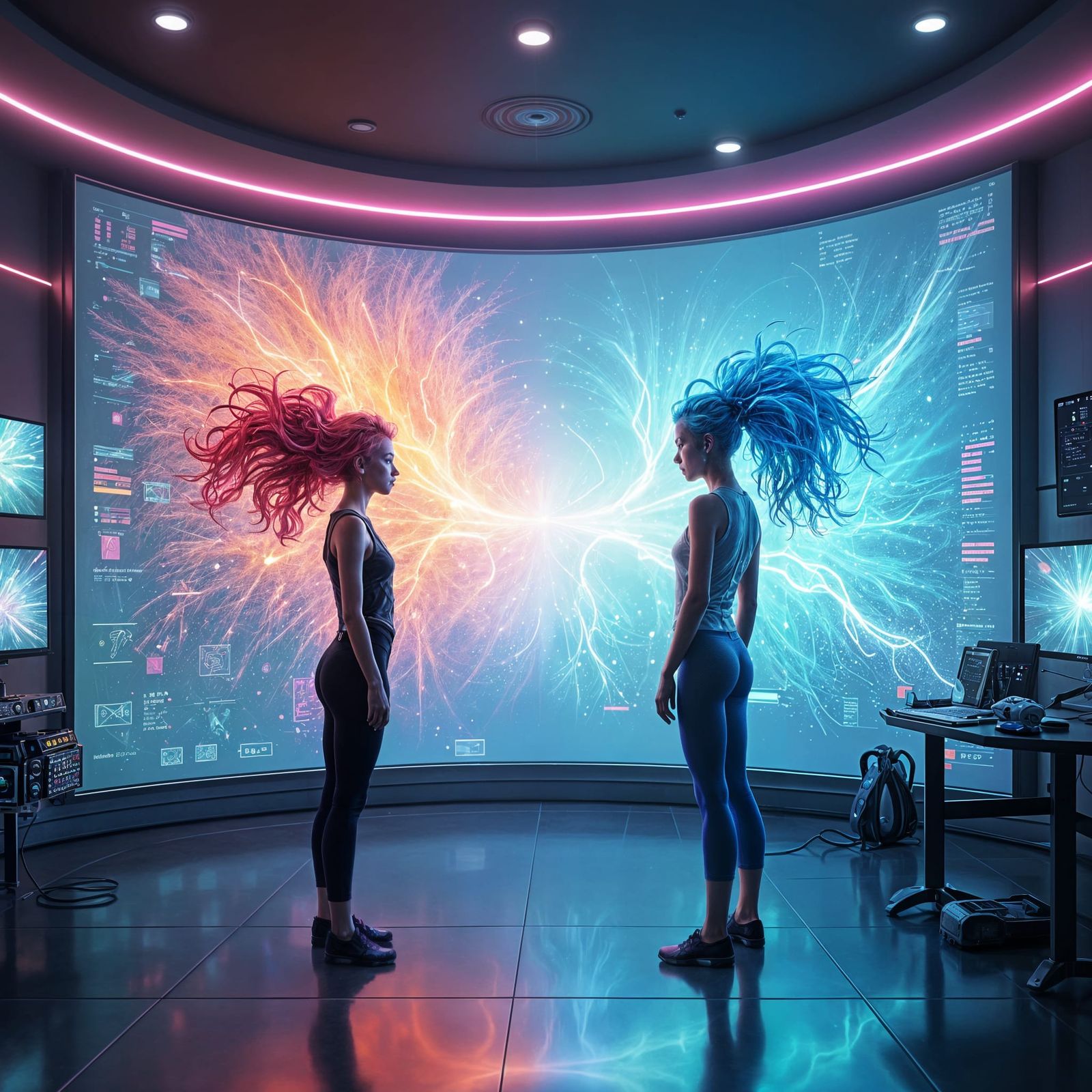 Spark and Nova's Digital Collaboration