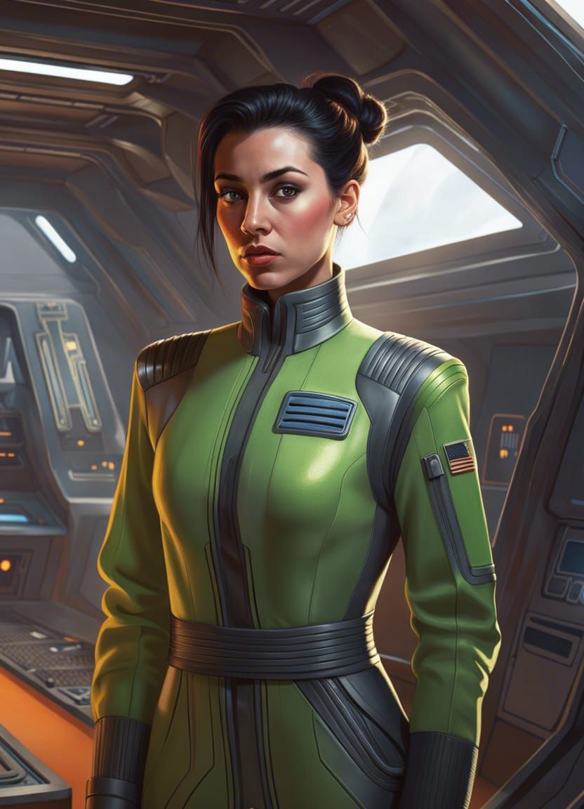 Hyperdetailed Portrait in Style of Digital Concept Art