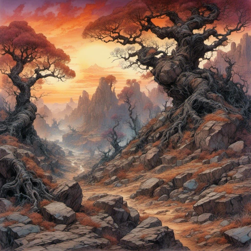 Infernal Hellscape: A Blasted Vision of Fantasy