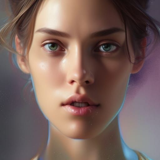 Photorealistic Portrait of a Beautiful Woman in 8k