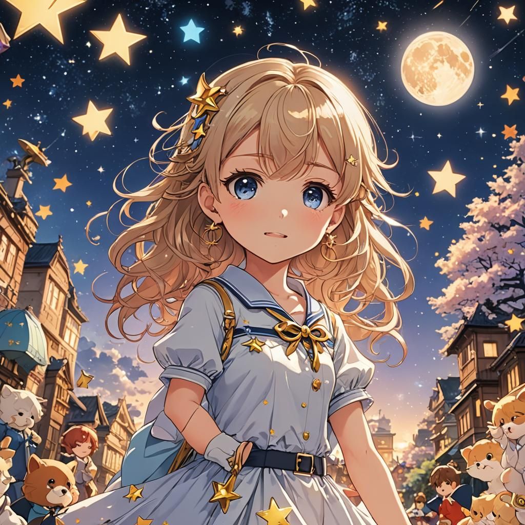 Anime Art Inspired by Kosuke Fujishima Style