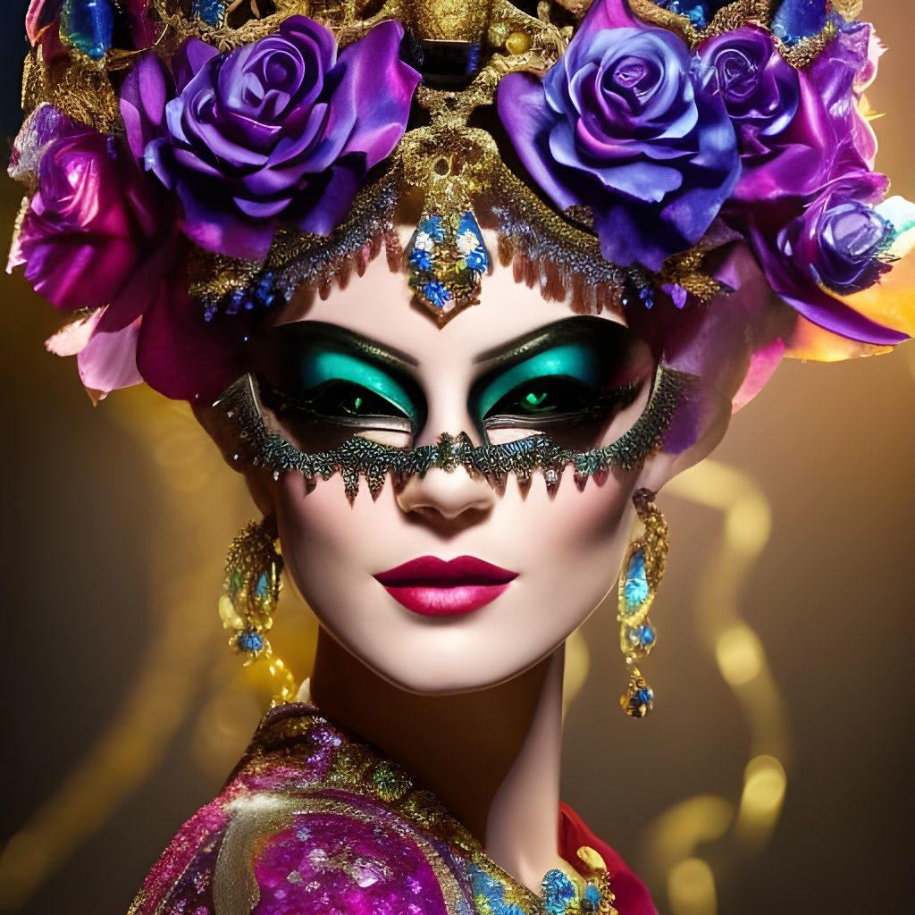 Butterfly Mask at Dark Fantasy Masquerade Ball