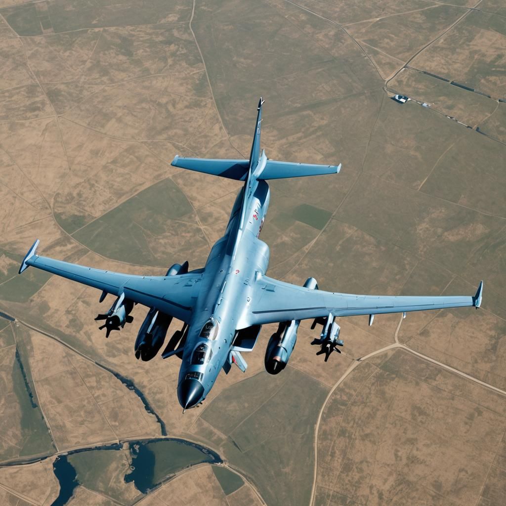 Super Jumbo Air Force Plane