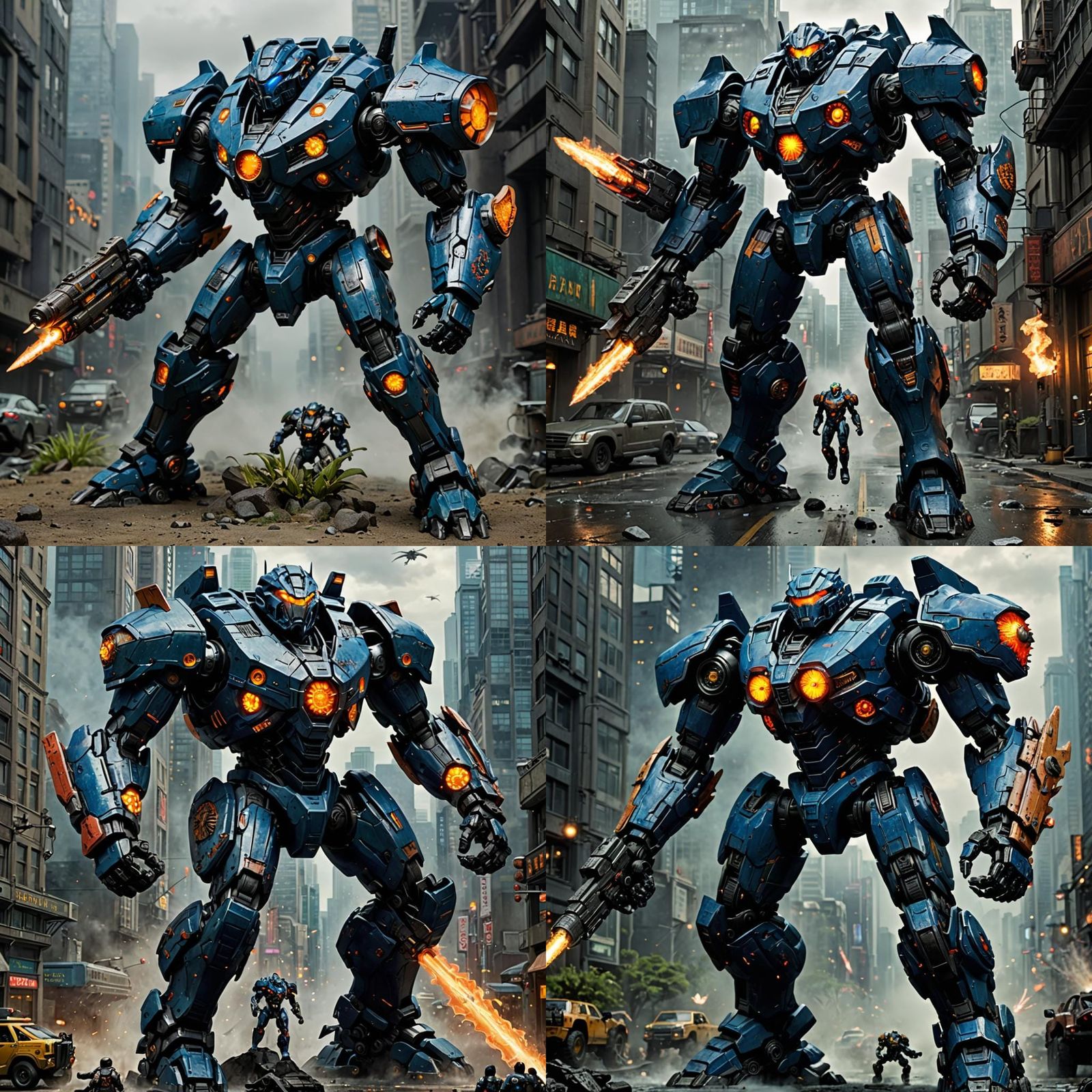 Pacific Rim Jaeger Ready for Battle
