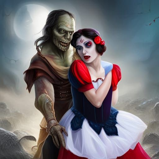 Snow White and Zombie Dwarf