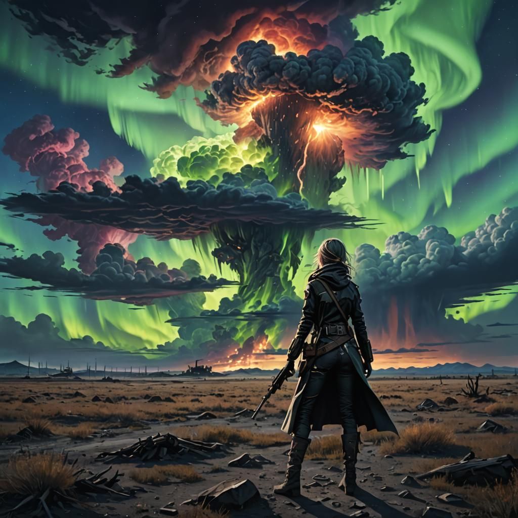 Gunslinger Girl Confronts Inner Demon in Wasteland