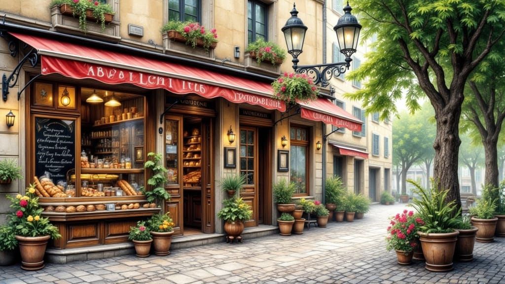 Petit tour à la boulangerie !!!!